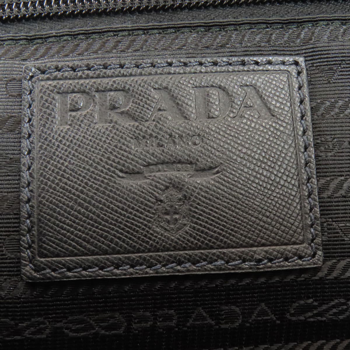 Prada camouflage pattern backpack/daypack made of nylon material for women [Used] [PRADA] 6