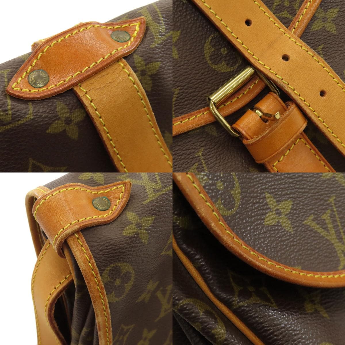 Louis Vuitton M42254 Sommeur 35 Shoulder Bag Monogram Canvas Ladies [Used] [LOUIS VUITTON] M42254 6