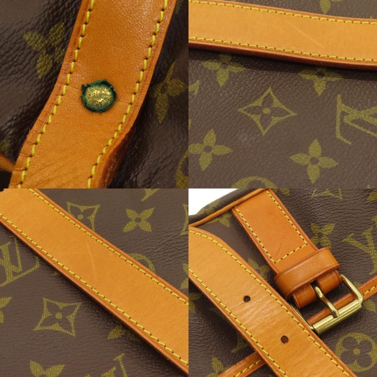 Louis Vuitton M42254 Sommeur 35 Shoulder Bag Monogram Canvas Ladies [Used] [LOUIS VUITTON] M42254 7