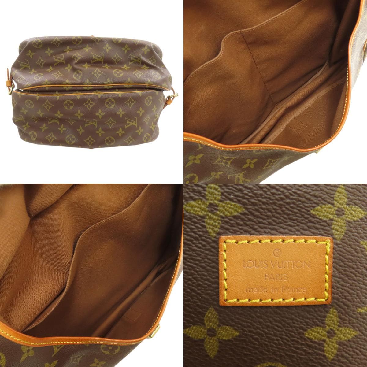 Louis Vuitton M42254 Sommeur 35 Shoulder Bag Monogram Canvas Ladies [Used] [LOUIS VUITTON] M42254 4