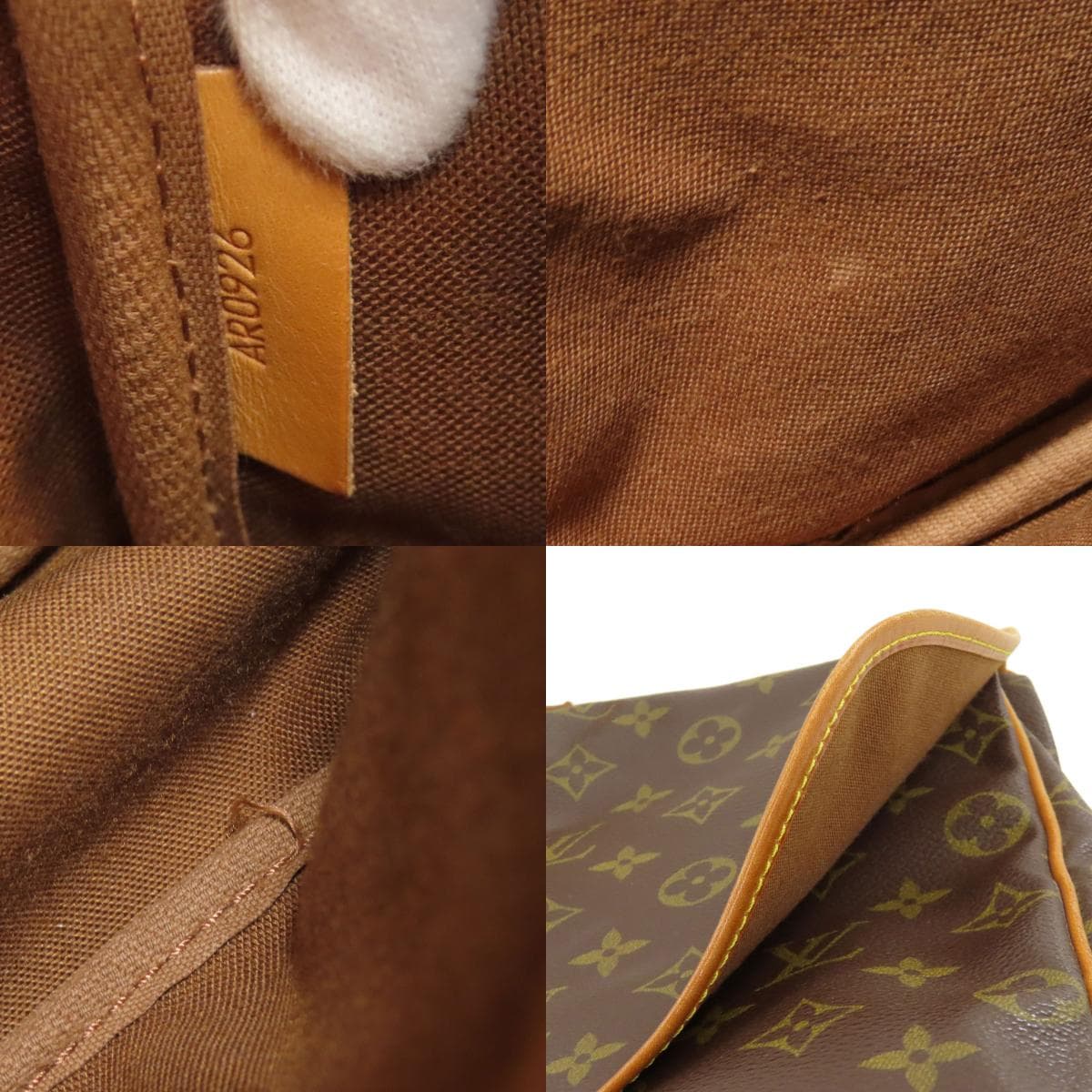 Louis Vuitton M42254 Sommeur 35 Shoulder Bag Monogram Canvas Ladies [Used] [LOUIS VUITTON] M42254 5