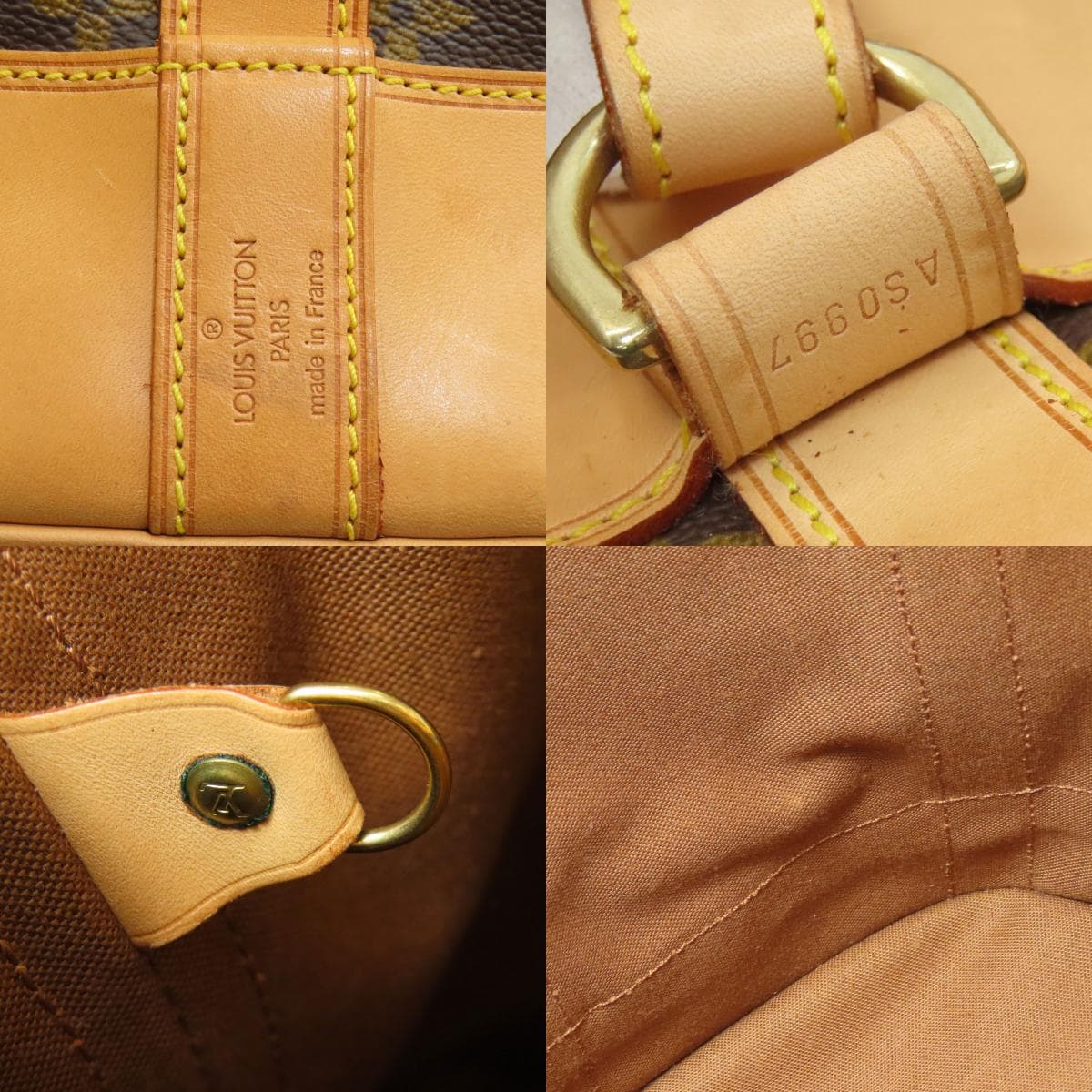 Louis Vuitton M42243 Randonne PM Backpack Daypack Monogram Canvas Ladies [Used] [LOUIS VUITTON] M42243 6