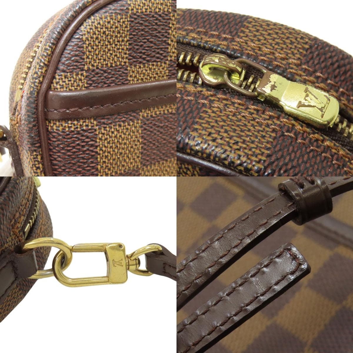 Louis Vuitton N51296 Pochette Ipanema Shoulder Bag Damier Canvas Ladies [Used] [LOUIS VUITTON] N51296 8