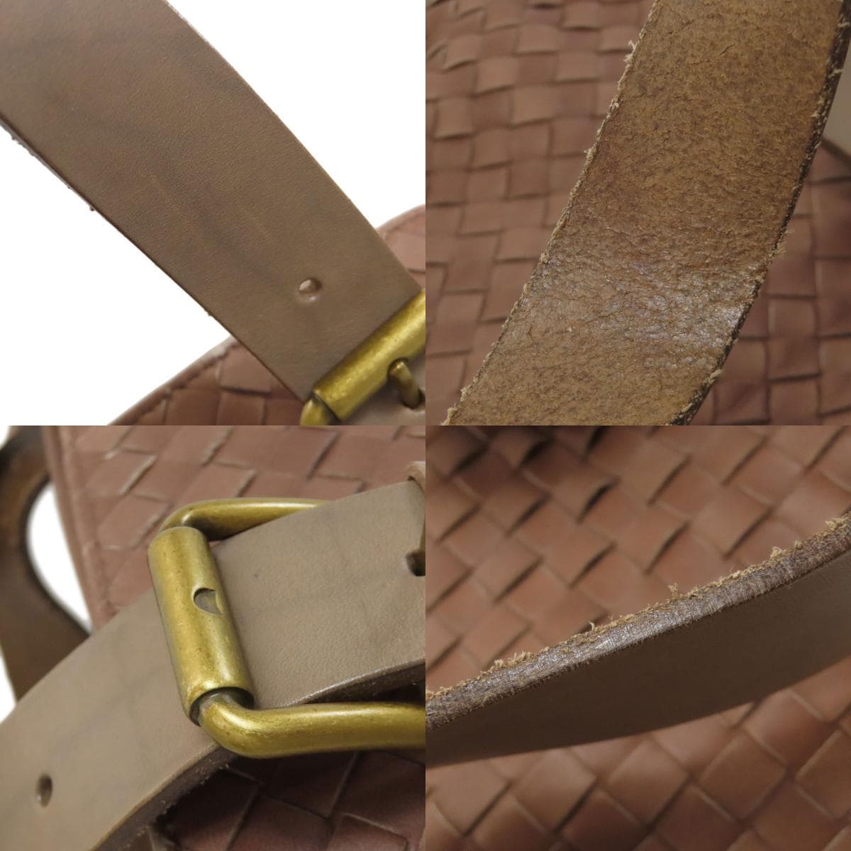 Bottega Veneta Intrecciato Handbag Calf Leather for Women [Used] [BOTTEGA VENETA] 9