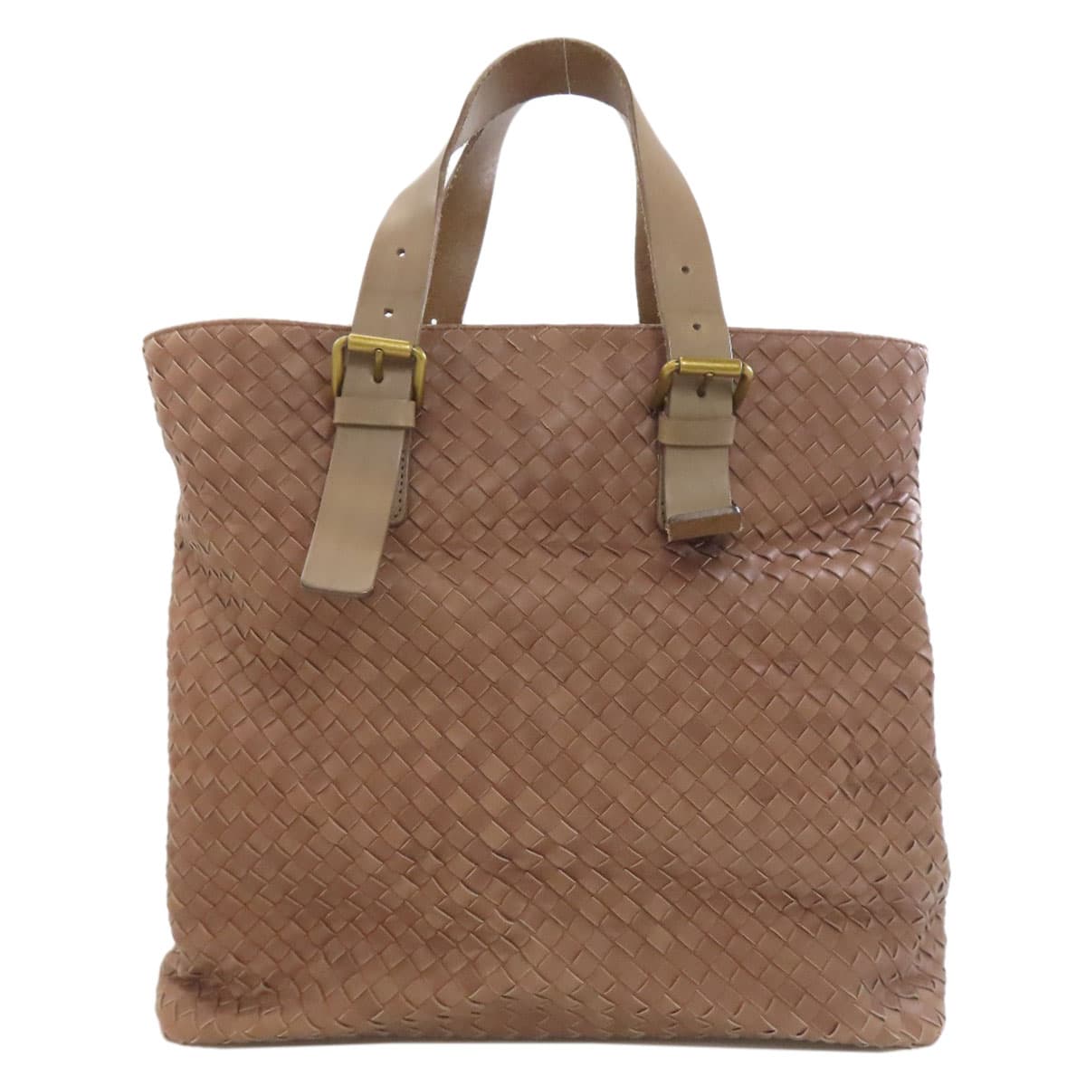 Bottega Veneta Intrecciato Handbag Calf Leather for Women [Used] [BOTTEGA VENETA] 2