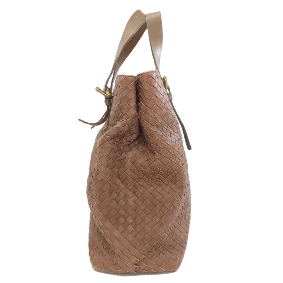 Bottega Veneta Intrecciato Handbag Calf Leather for Women [Used] [BOTTEGA VENETA] 3