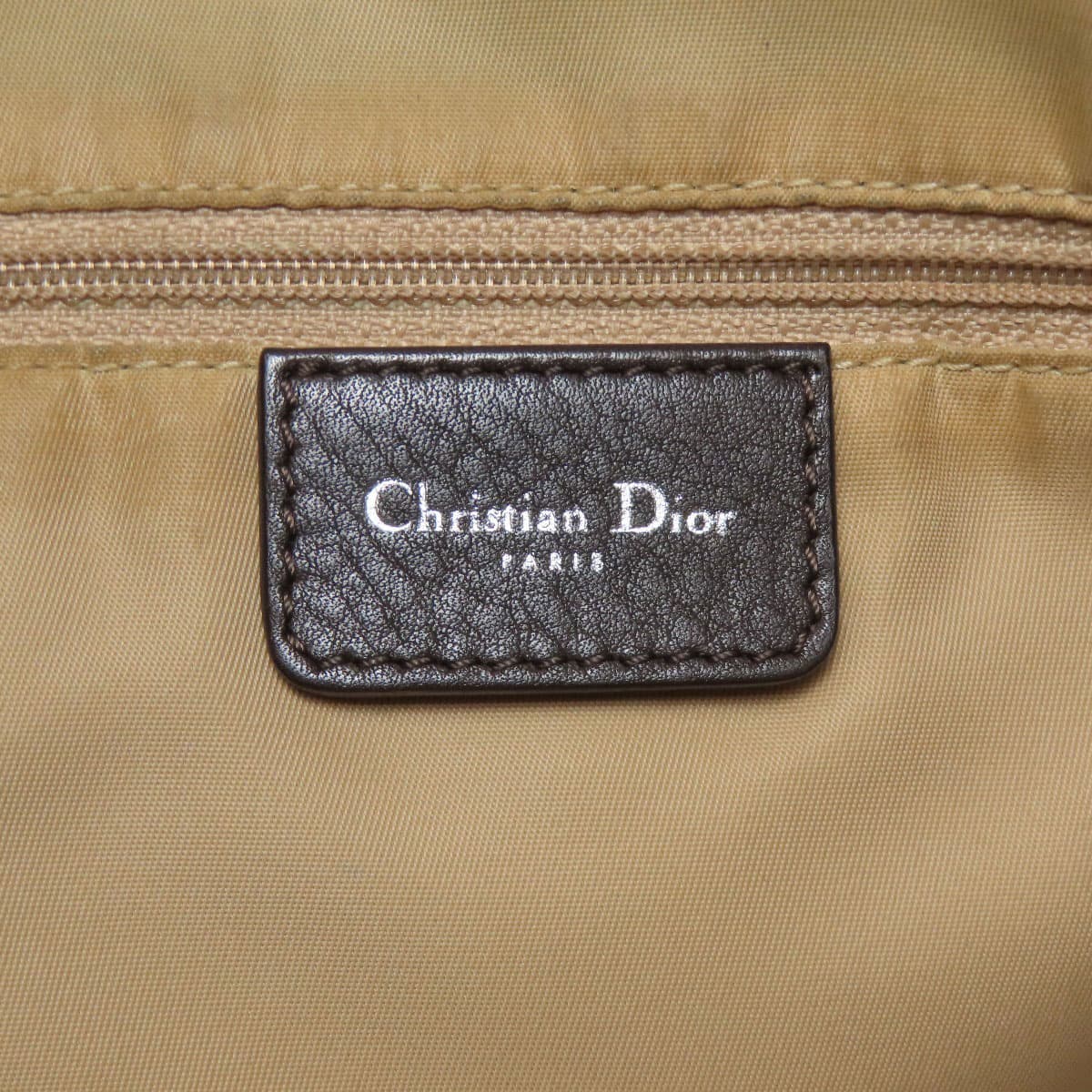 Christian Dior Trotter Pattern Shoulder Bag Canvas/Leather Ladies [Used] [CHRISTIAN DIOR] 6