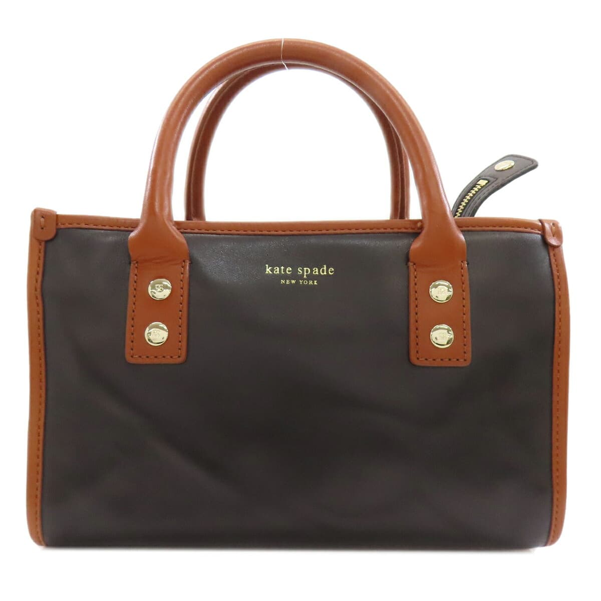 Kate Spade Logo Handbag Leather Ladies [Used] [kate spade]