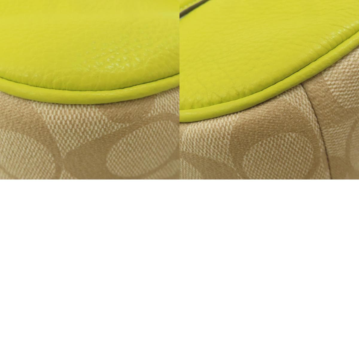 Coach CJ590 Terry Signature 2WAY Handbag Leather Ladies [Used] [COACH] CJ590 10