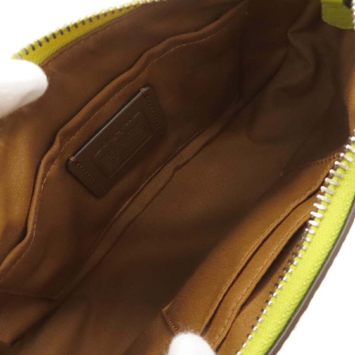 Coach CJ590 Terry Signature 2WAY Handbag Leather Ladies [Used] [COACH] CJ590 5