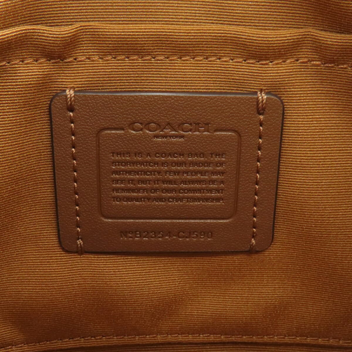 Coach CJ590 Terry Signature 2WAY Handbag Leather Ladies [Used] [COACH] CJ590 6