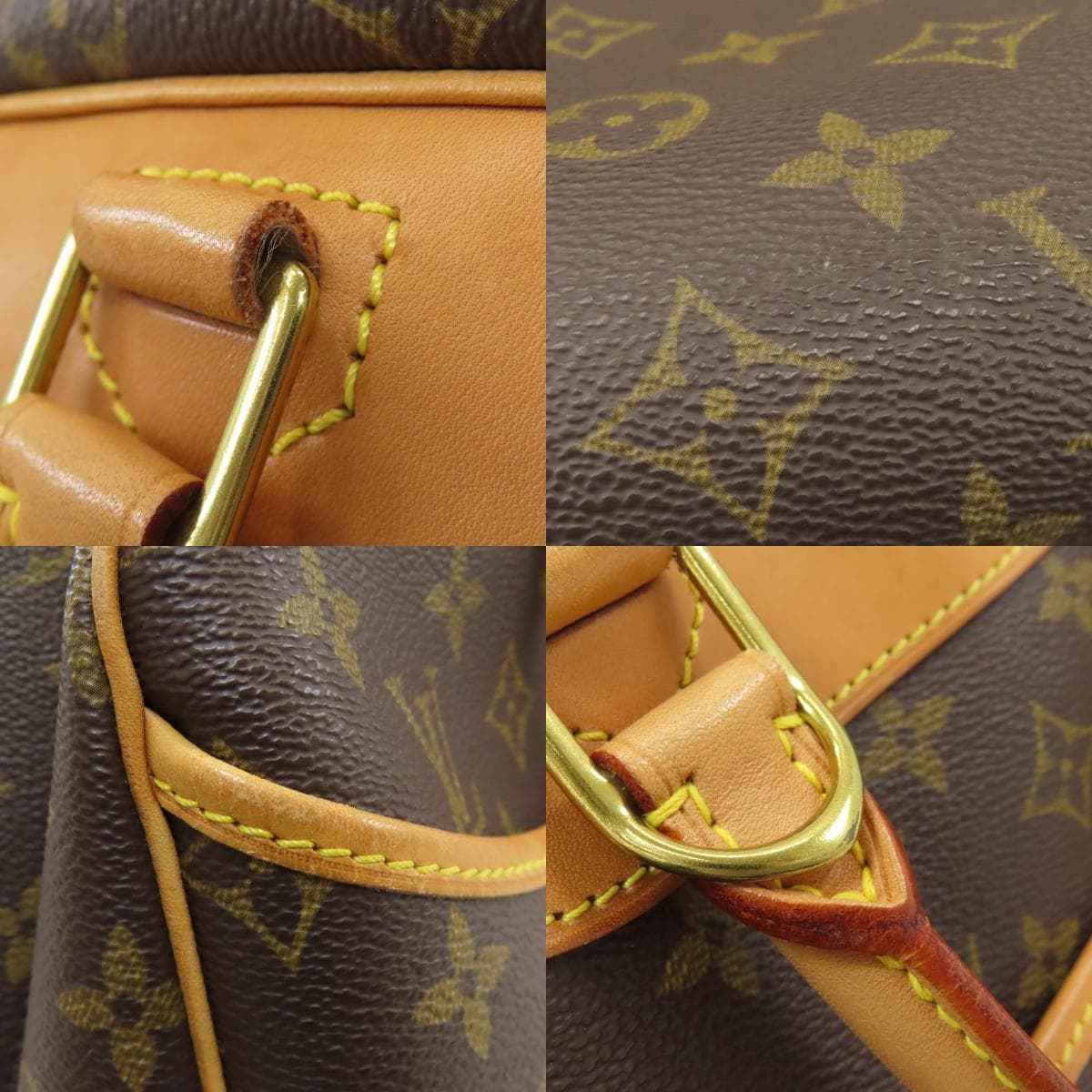 Louis Vuitton M47270 Deauville Handbag Monogram Canvas Ladies [Used] [LOUIS VUITTON] M47270 8