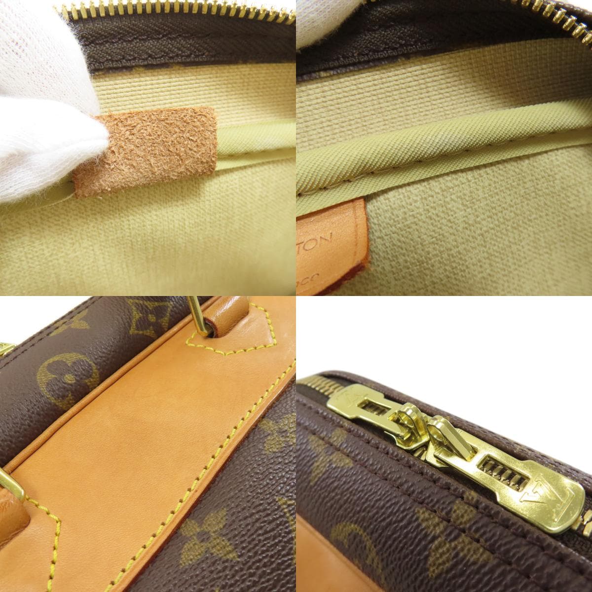 Louis Vuitton M47270 Deauville Handbag Monogram Canvas Ladies [Used] [LOUIS VUITTON] M47270 7