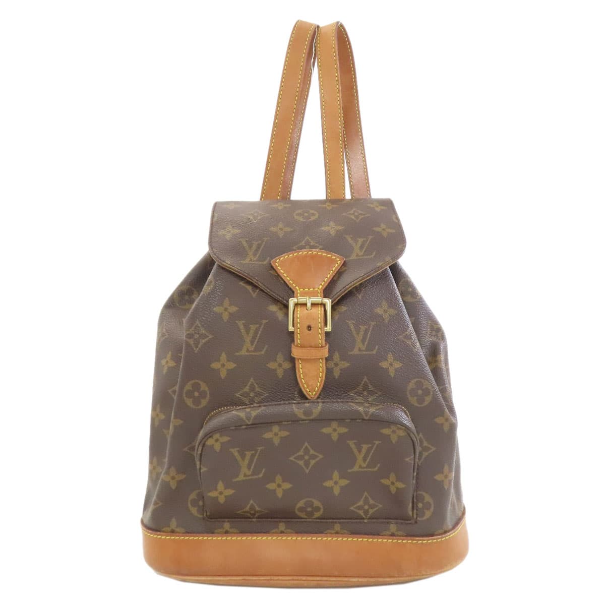 Louis Vuitton M51136 Montsouris MM Backpack/Daypack Monogram Canvas for Women [Used] [LOUIS VUITTON] M51136