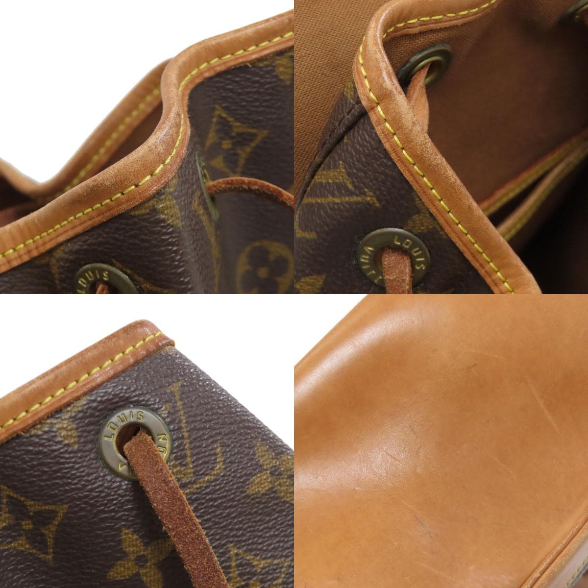 Louis Vuitton M51136 Montsouris MM Backpack/Daypack Monogram Canvas for Women [Used] [LOUIS VUITTON] M51136 7