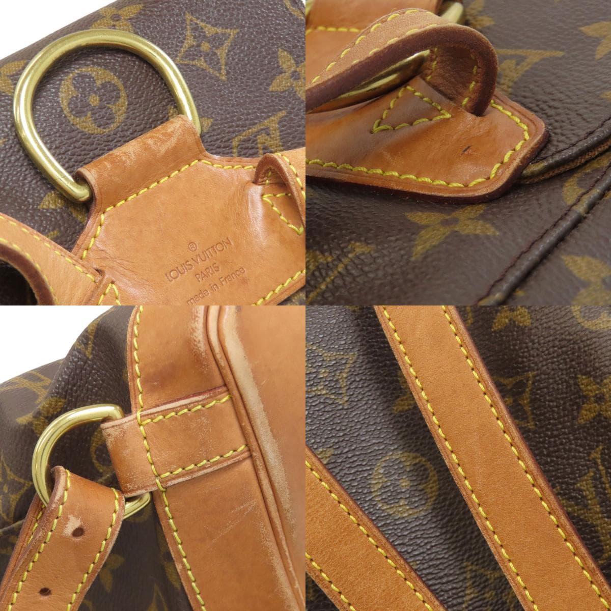 Louis Vuitton M51136 Montsouris MM Backpack/Daypack Monogram Canvas for Women [Used] [LOUIS VUITTON] M51136 8