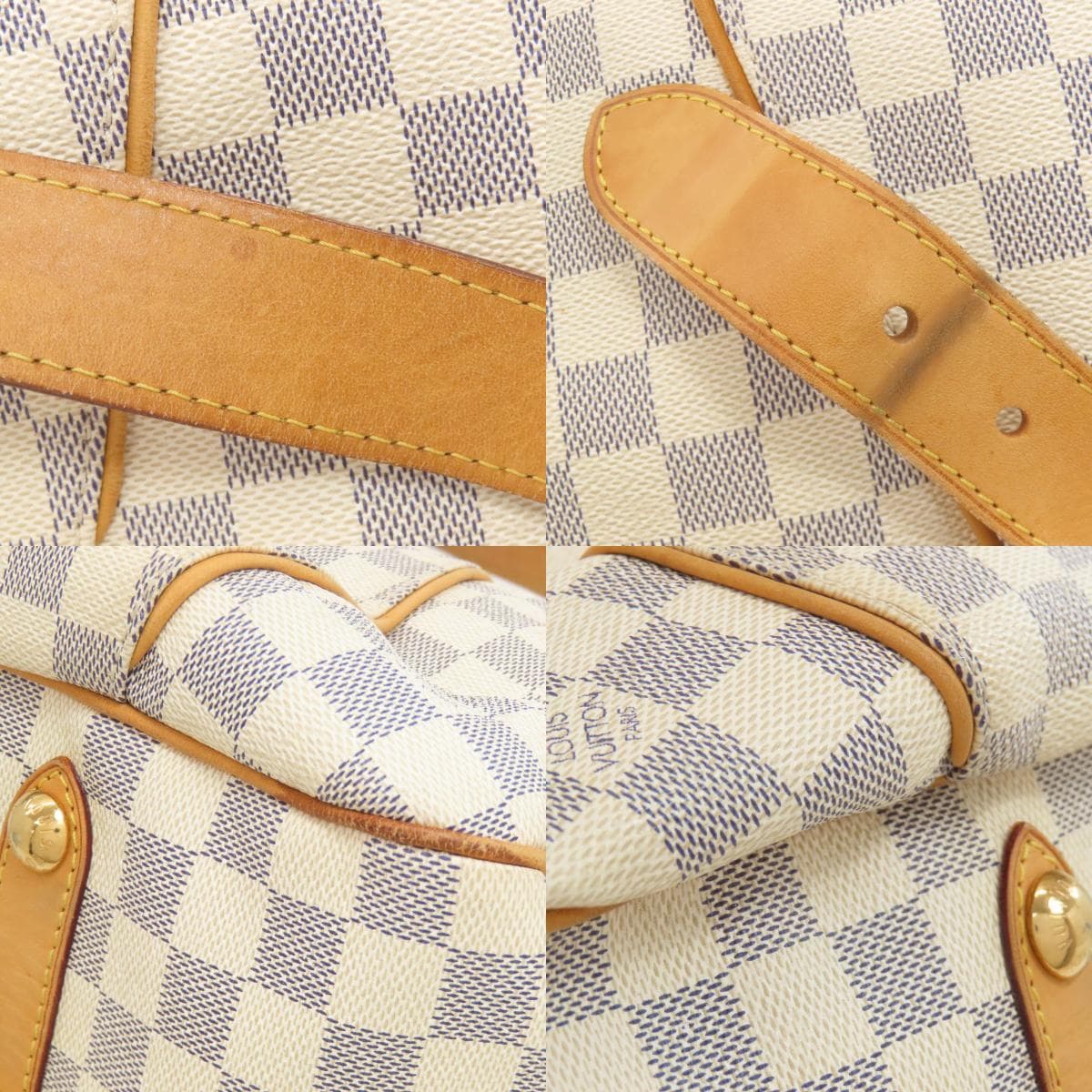 Louis Vuitton N55215 Galliera PM Tote Bag Damier Canvas Ladies [Used] [LOUIS VUITTON] N55215 9