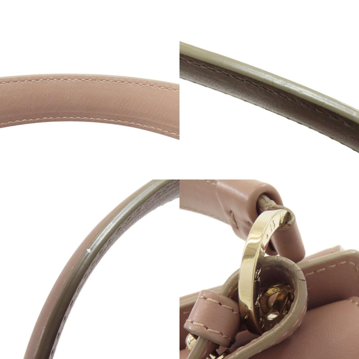 Bulgari Bulgari Bulgari 2WAY Handbag Leather Ladies [Used] [BVLGARI] 9