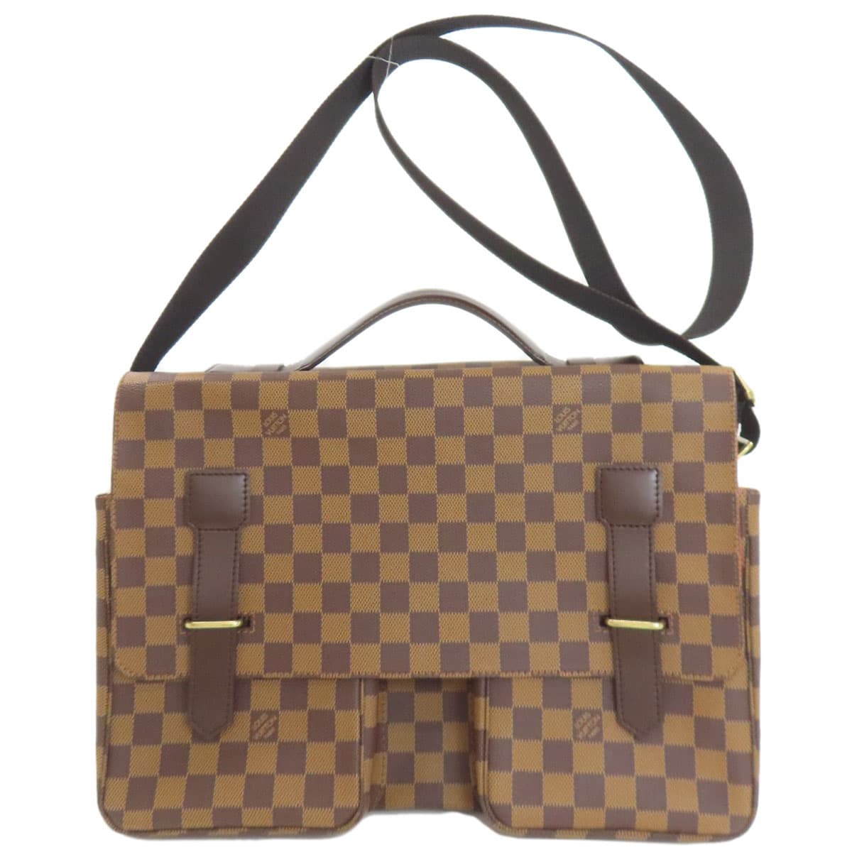 Louis Vuitton N42270 Broadway Shoulder Bag Damier Canvas Ladies [Used] [LOUIS VUITTON] N42270