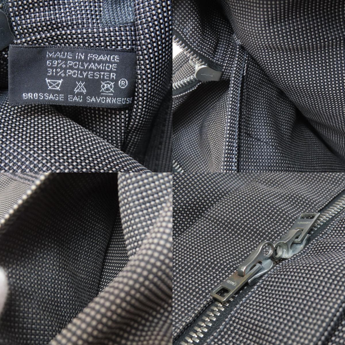 Hermes Aile Line Ad MM Backpack/Daypack Canvas for Women [Used] [HERMES] 7