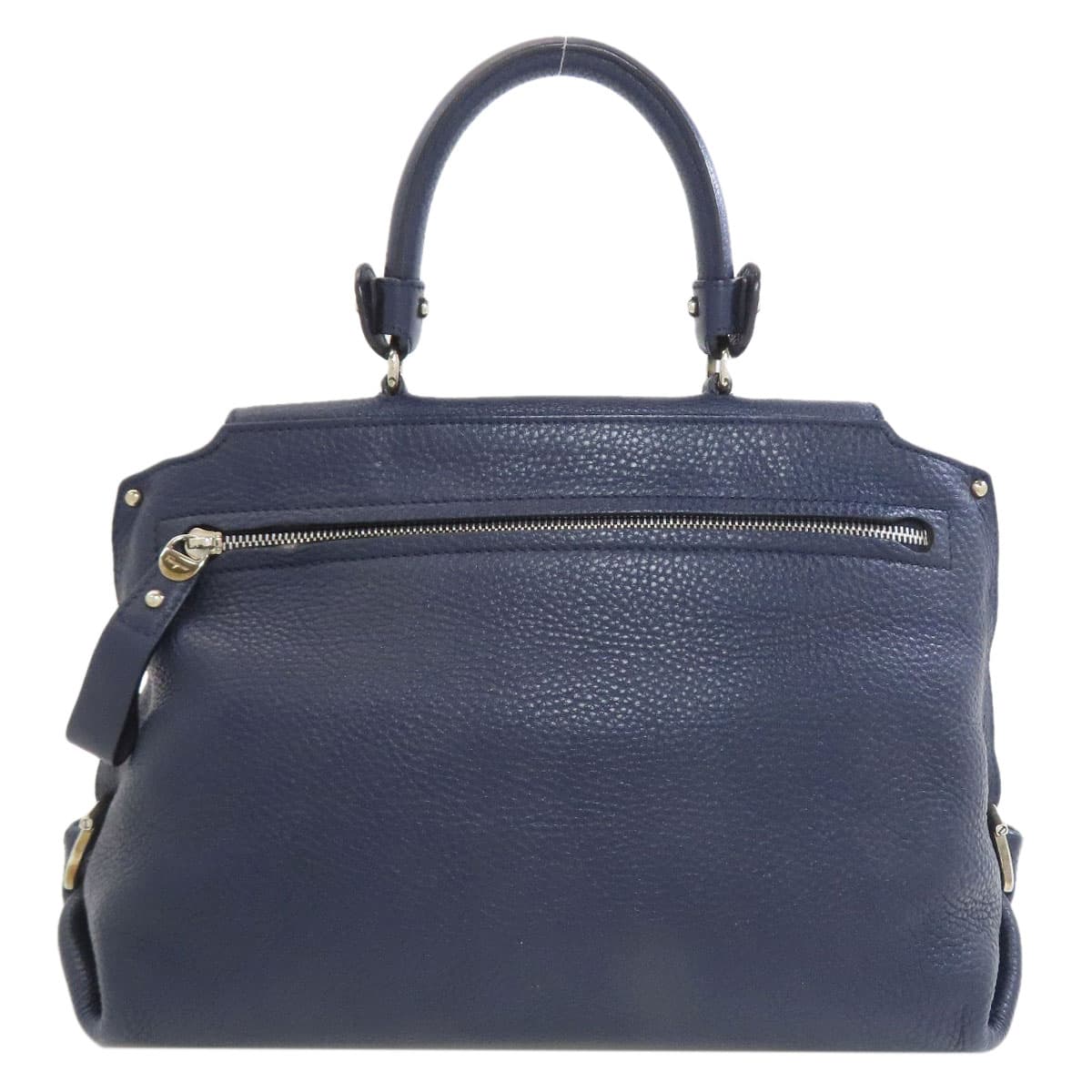 Salvatore Ferragamo Gancini Hardware 2WAY Handbag Leather Ladies [Used] [Salvatore Ferragamo] 2