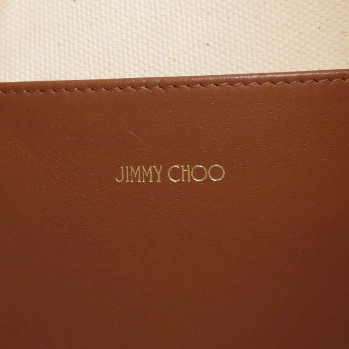Jimmy Choo Logo Tote Bag Canvas Ladies [Used] [Jimmy Choo] 6
