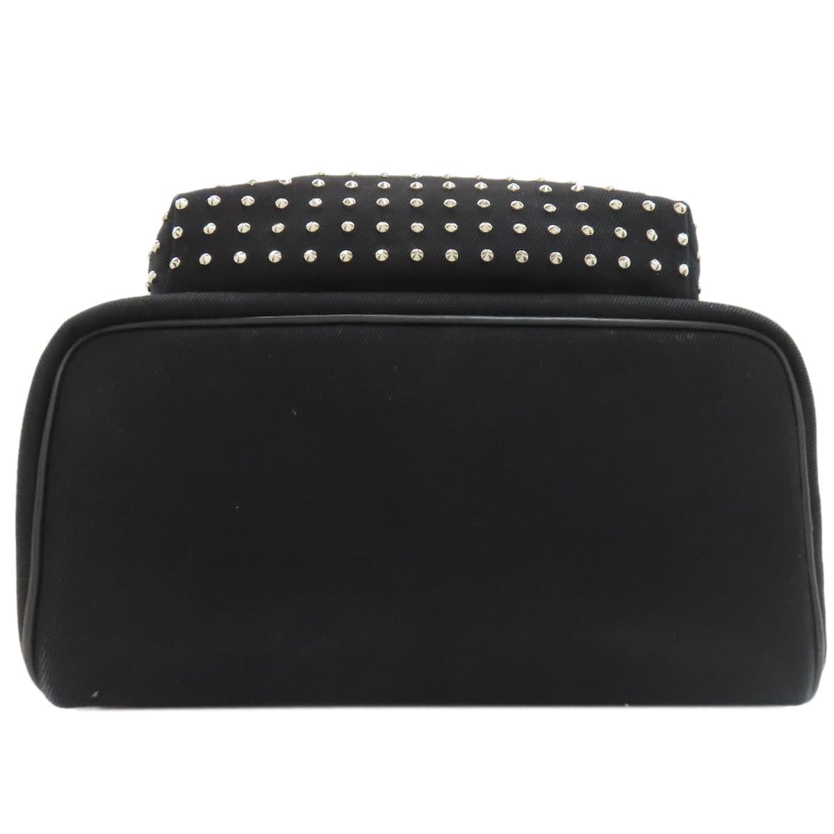Saint Laurent Studded Backpack Daypack Canvas Ladies [Used] [SAINT LAURENT] 4