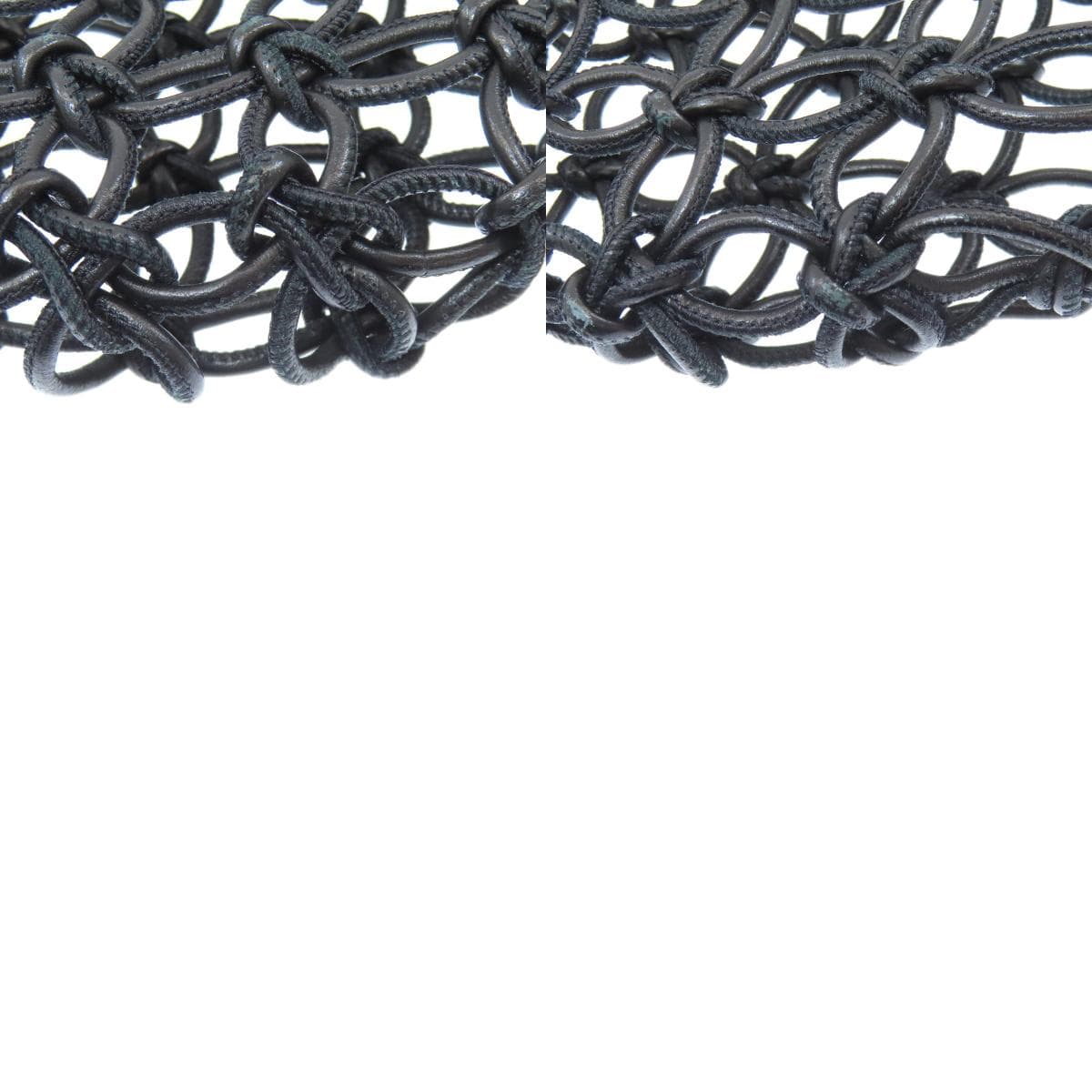 Miu Miu Braided Bag Tote Bag Calf Leather Ladies [Used] [MIUMIU] 10