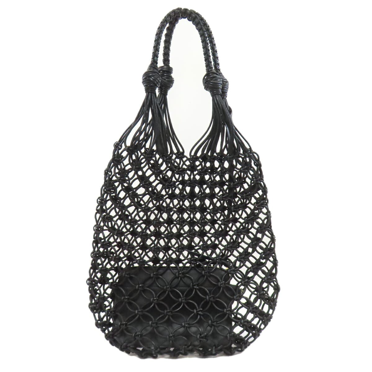 Miu Miu Braided Bag Tote Bag Calf Leather Ladies [Used] [MIUMIU] 2