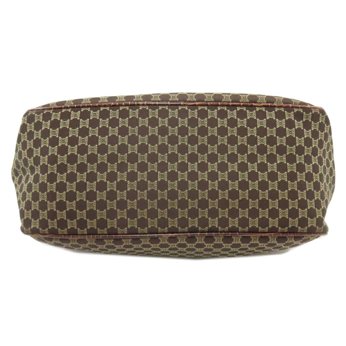 Celine Macadam Pattern Fringe Handbag Canvas Ladies [Used] [CELINE] 4