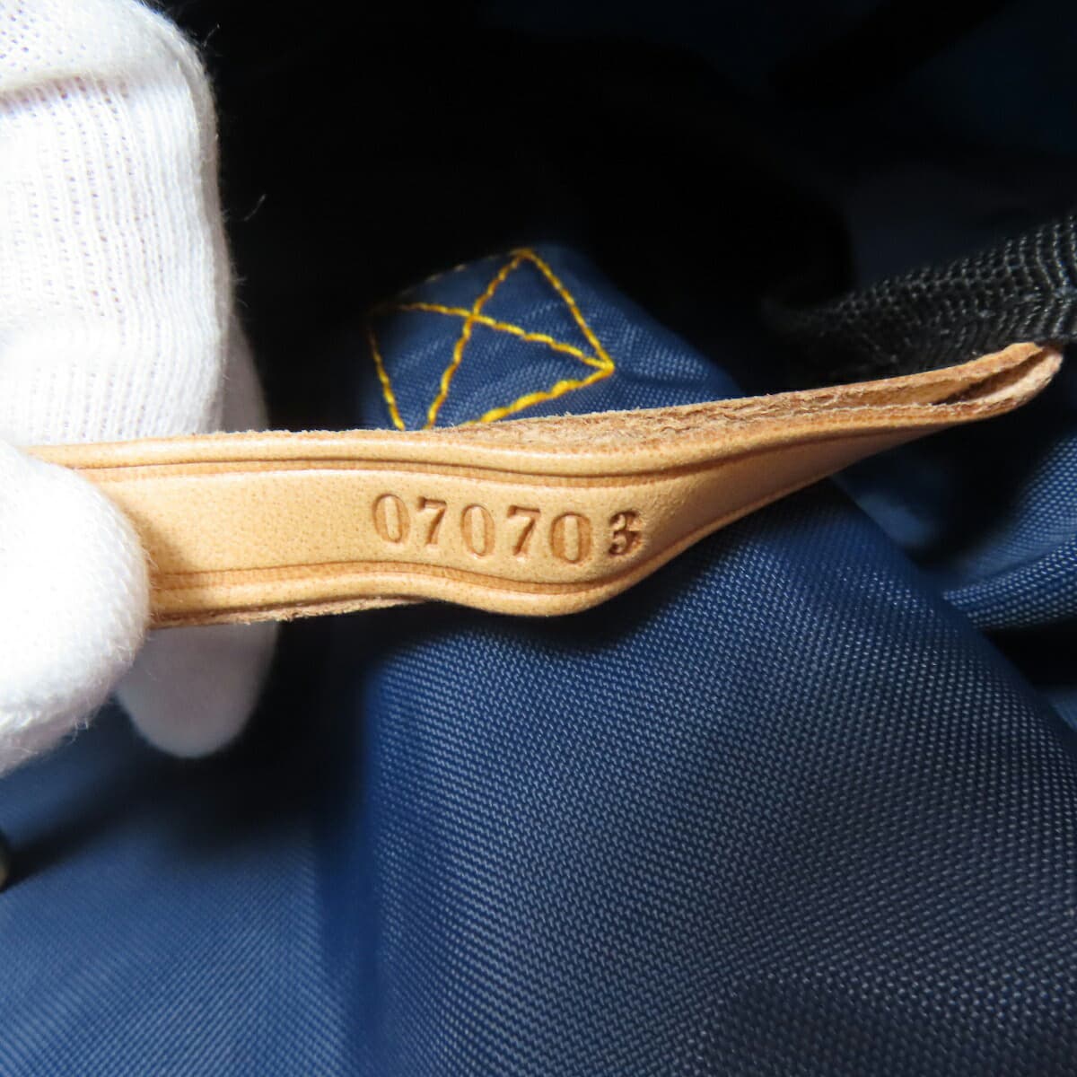 Hunting World logo handbag, nylon material, women's [used] [HUNTING WORLD] 6