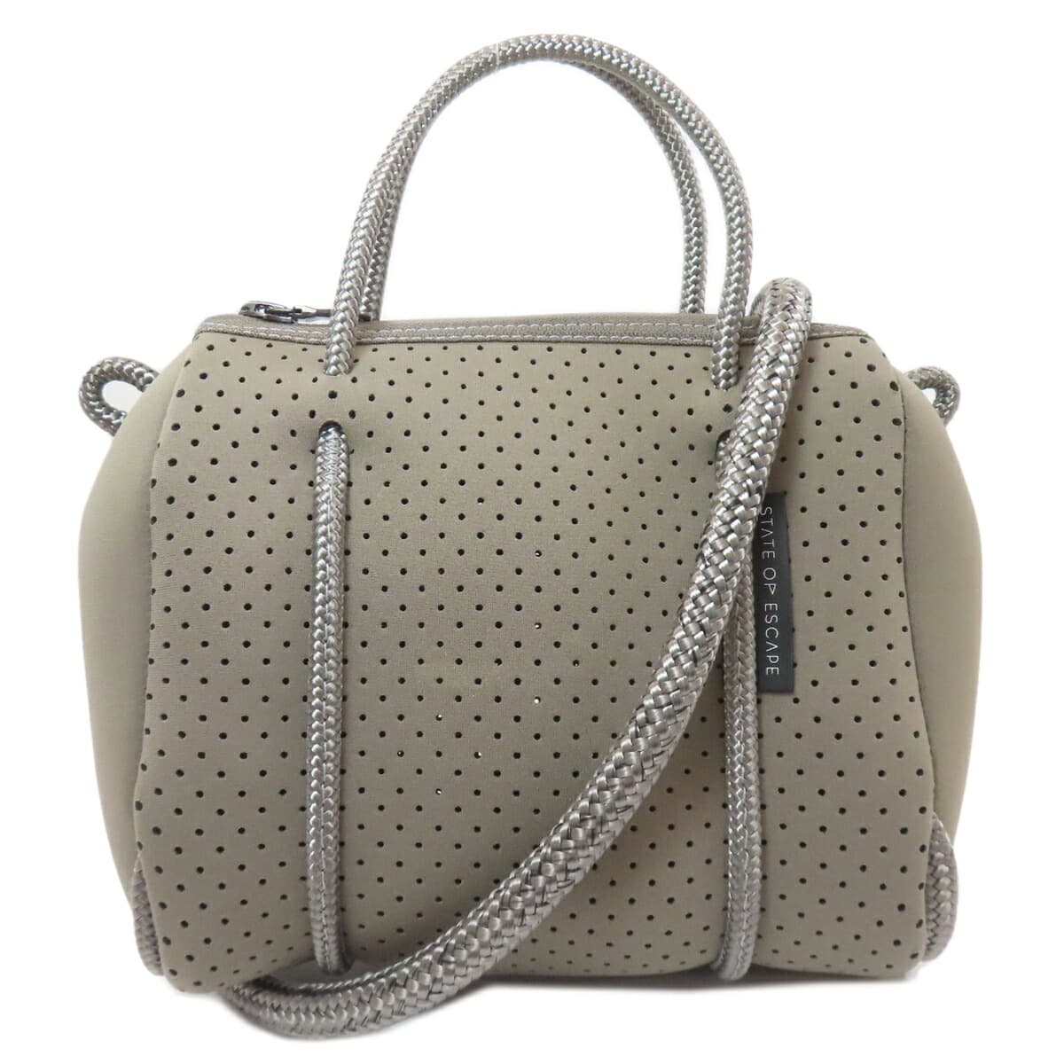 Select Bag State of Escape 2WAY Handbag Neoprene Ladies [Used] [SELECT BAG]