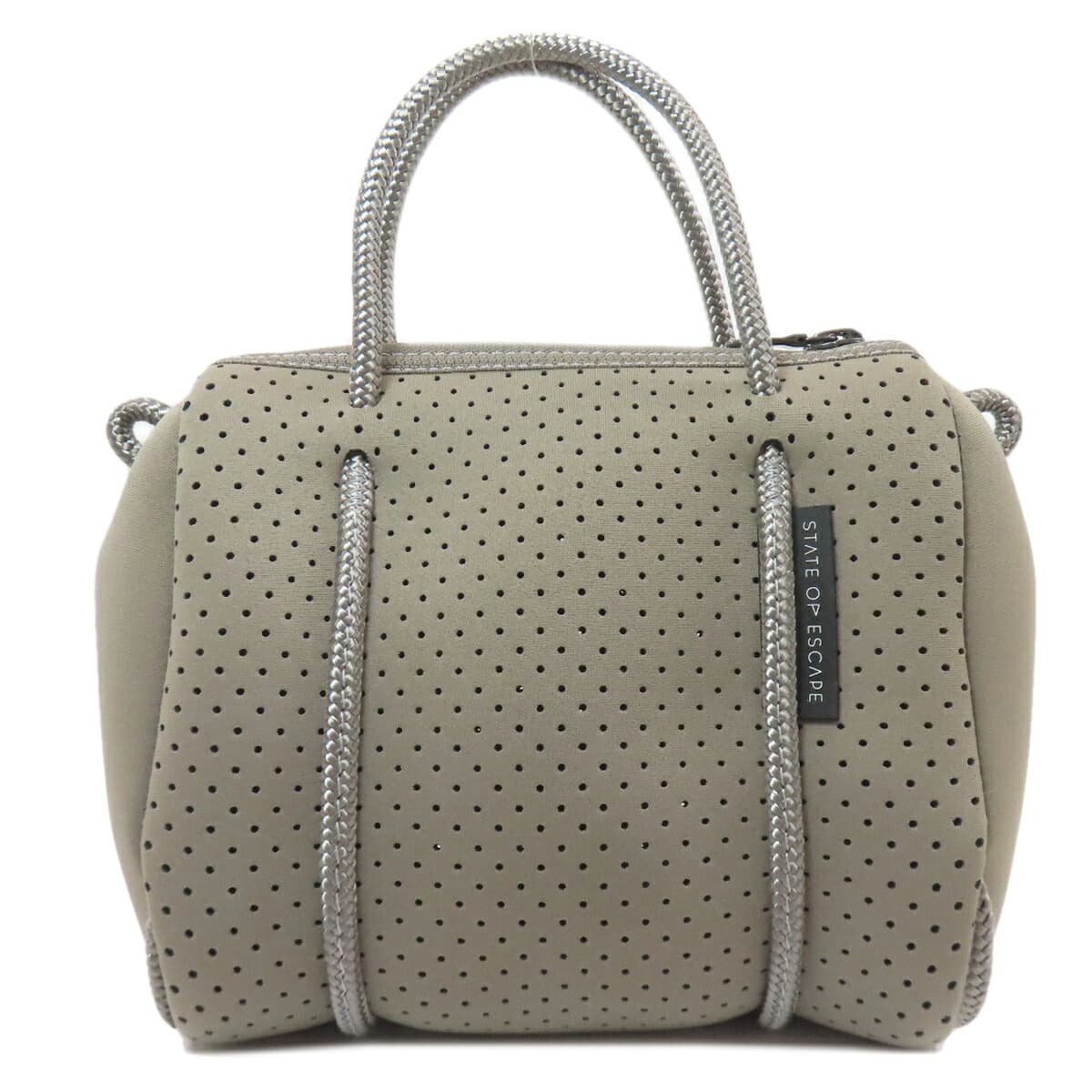 Select Bag State of Escape 2WAY Handbag Neoprene Ladies [Used] [SELECT BAG] 2