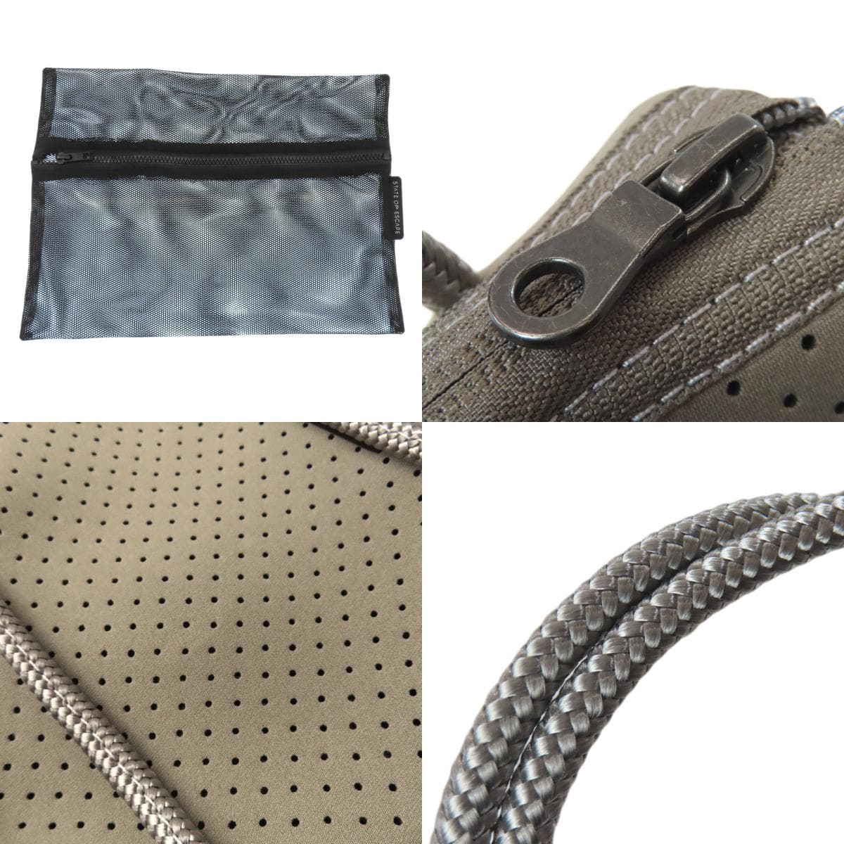 Select Bag State of Escape 2WAY Handbag Neoprene Ladies [Used] [SELECT BAG] 8