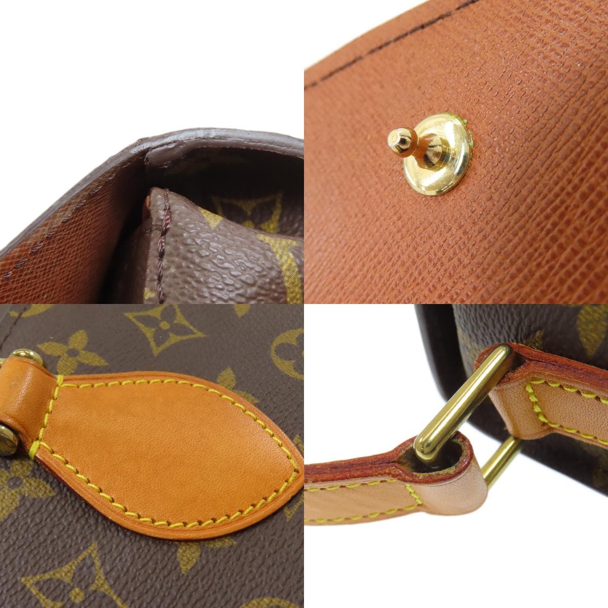 Louis Vuitton M51242 Saint Cloud Shoulder Bag Monogram Canvas Ladies [Used] [LOUIS VUITTON] M51242 8