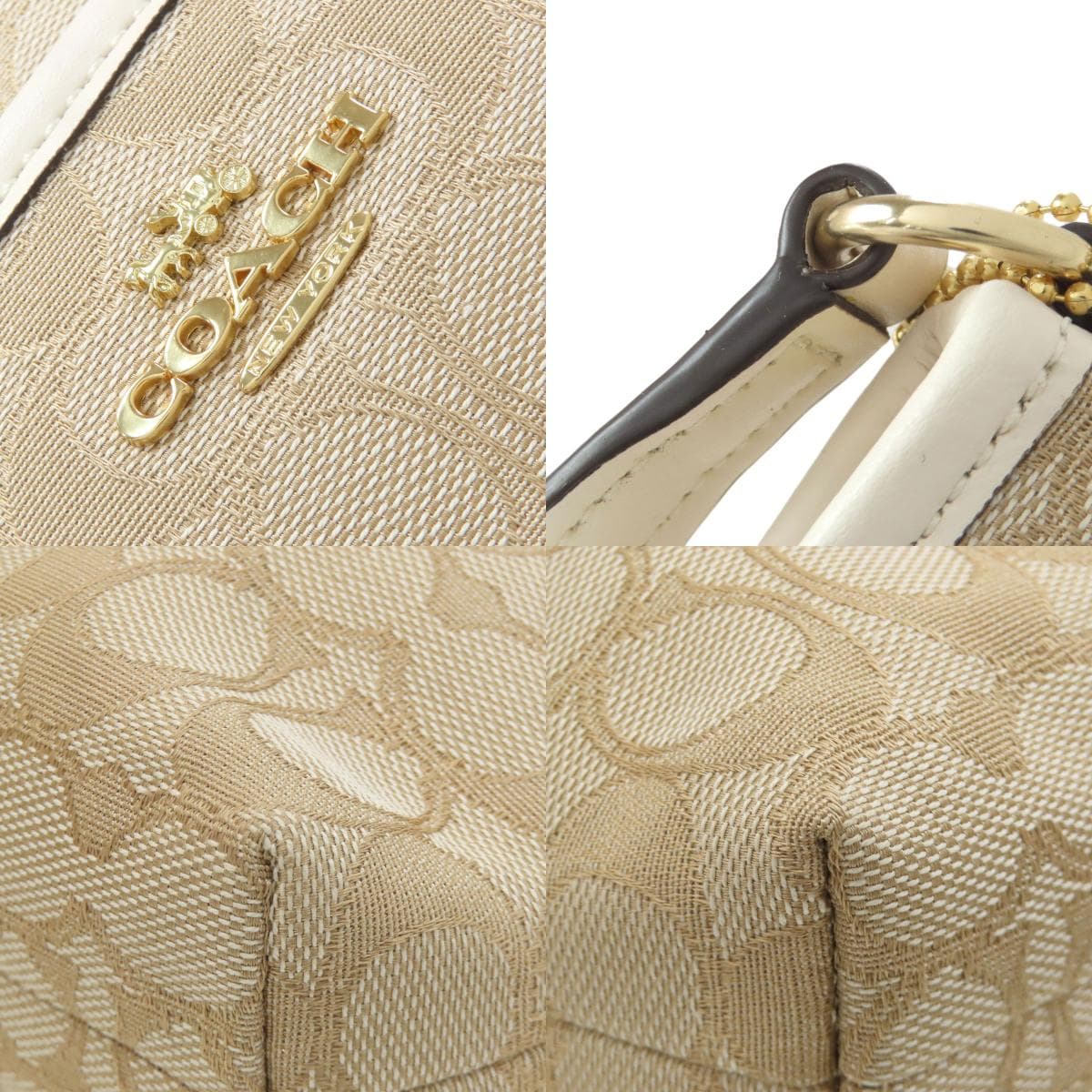 Coach F29960 Signature Long Shoulder Shoulder Bag Canvas/Leather Women's [Used] [COACH] F29960 9