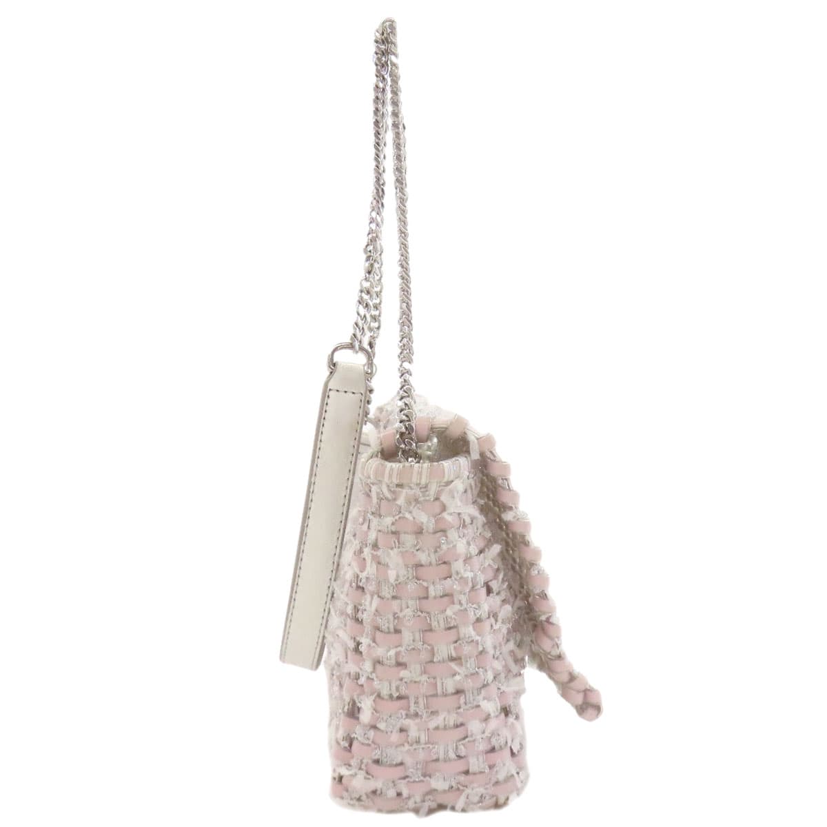 Anteprima Wire Bag Intreccio Tweed Shoulder Bag PVC Ladies [Used] [ANTEPRIMA] 3