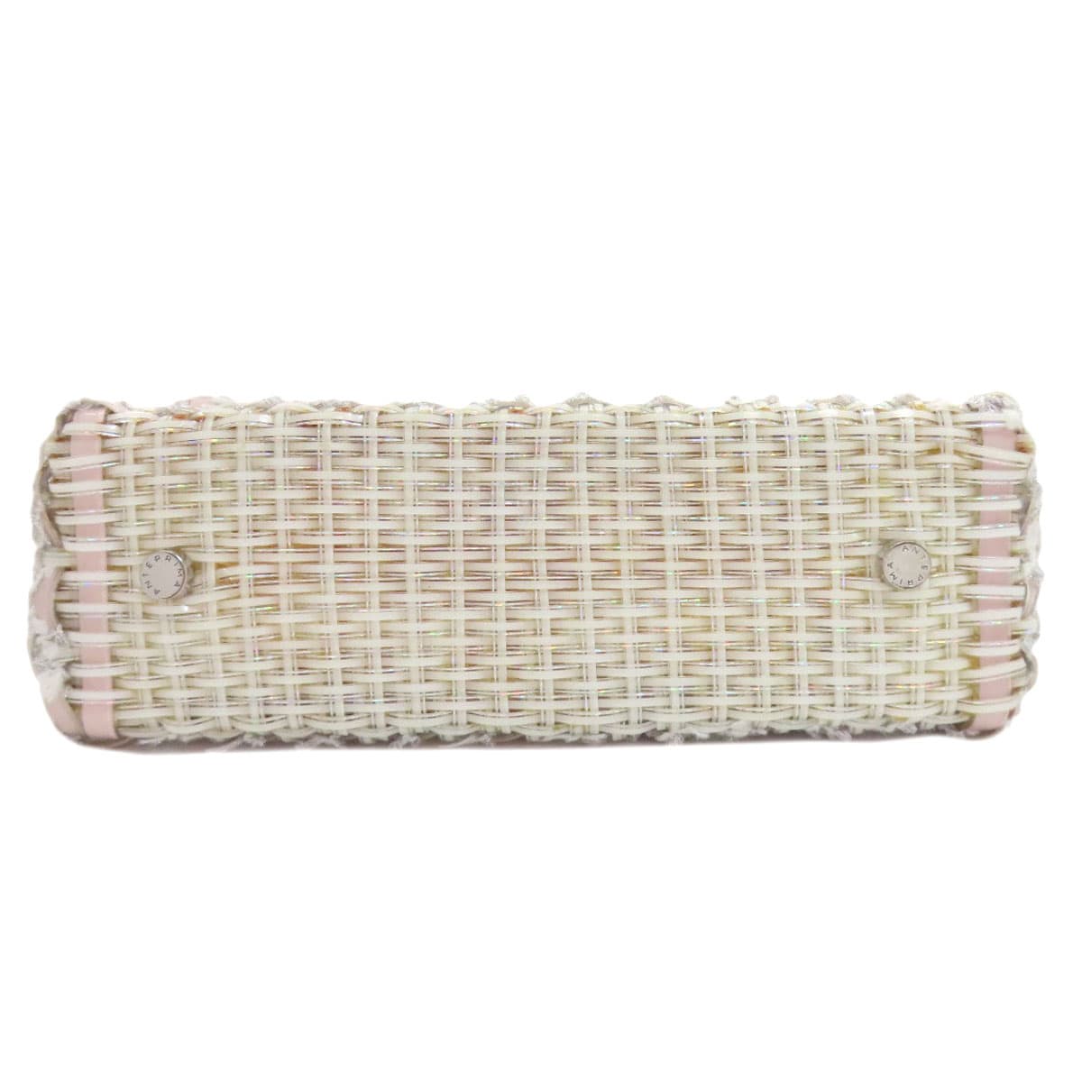 Anteprima Wire Bag Intreccio Tweed Shoulder Bag PVC Ladies [Used] [ANTEPRIMA] 4