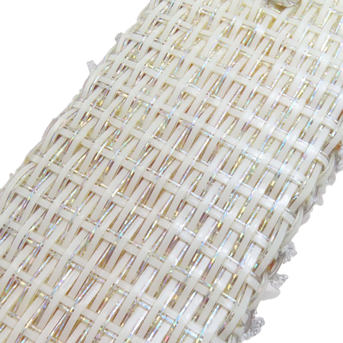 Anteprima Wire Bag Intreccio Tweed Shoulder Bag PVC Ladies [Used] [ANTEPRIMA] 8