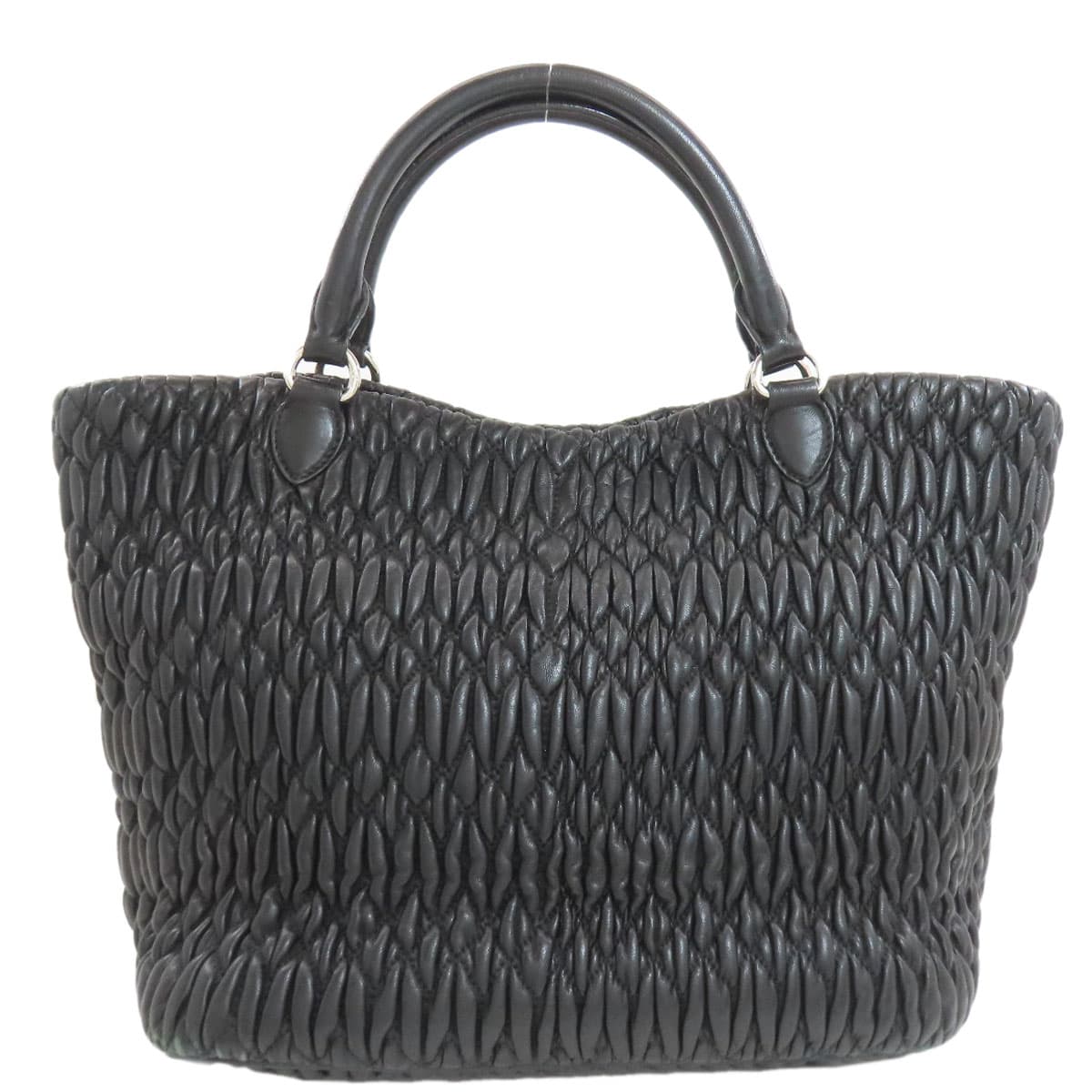 Miu Miu Matelassé 2WAY Handbag Calf Women's [Used] [MIUMIU] 2