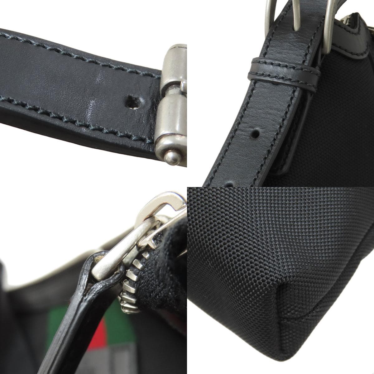 Gucci 631199 Outlet Sherry Line Long Shoulder Shoulder Bag Nylon Canvas Ladies [Used] [GUCCI] 631199 9