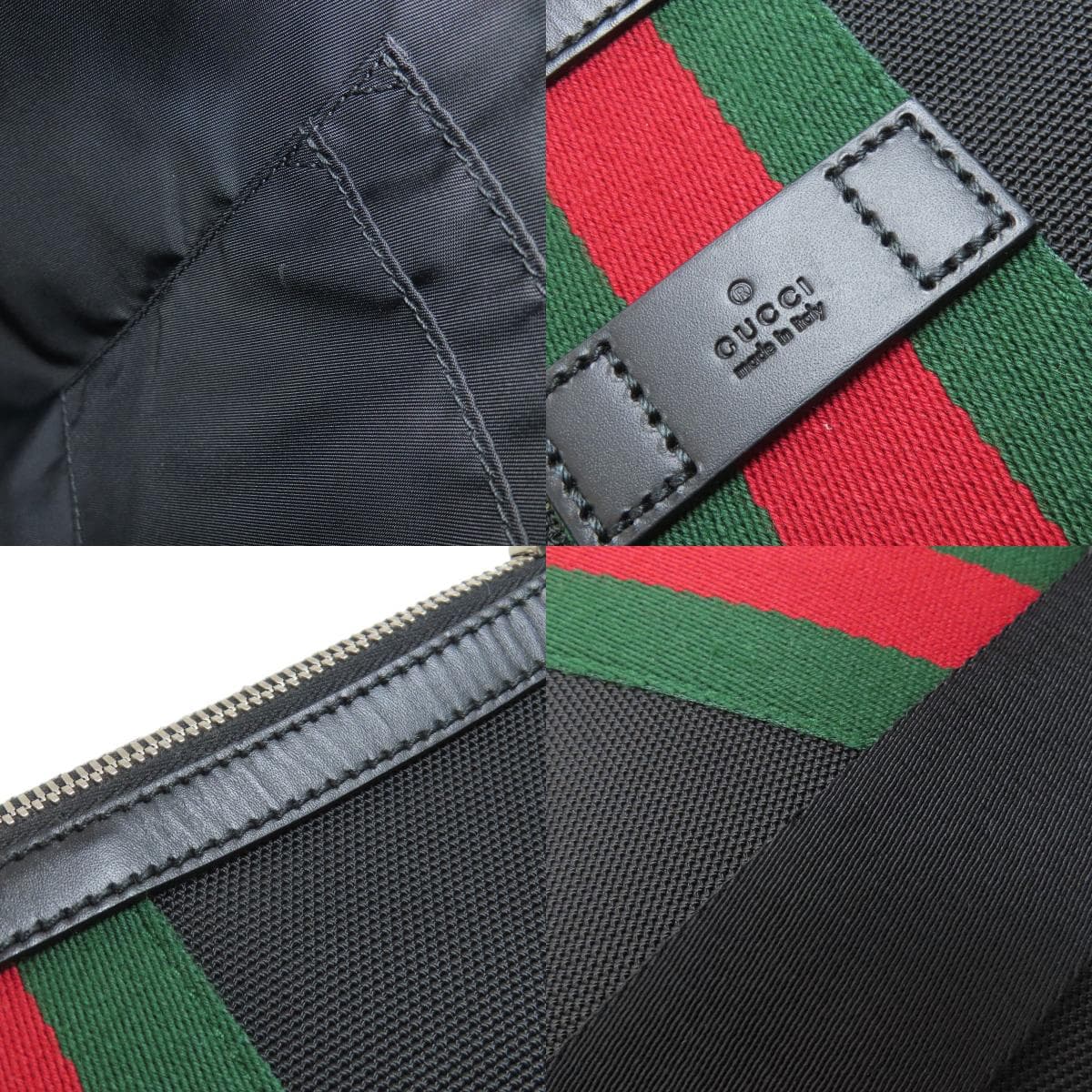 Gucci 631199 Outlet Sherry Line Long Shoulder Shoulder Bag Nylon Canvas Ladies [Used] [GUCCI] 631199 8