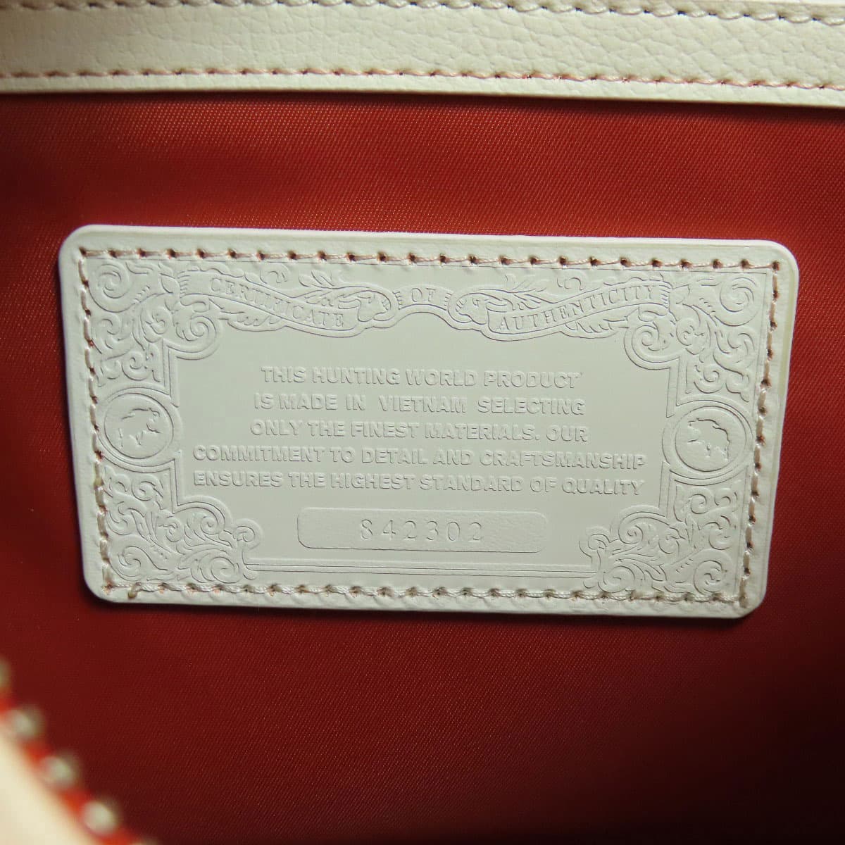 Hunting World logo shoulder bag, nylon material, ladies [used] [HUNTING WORLD] 6