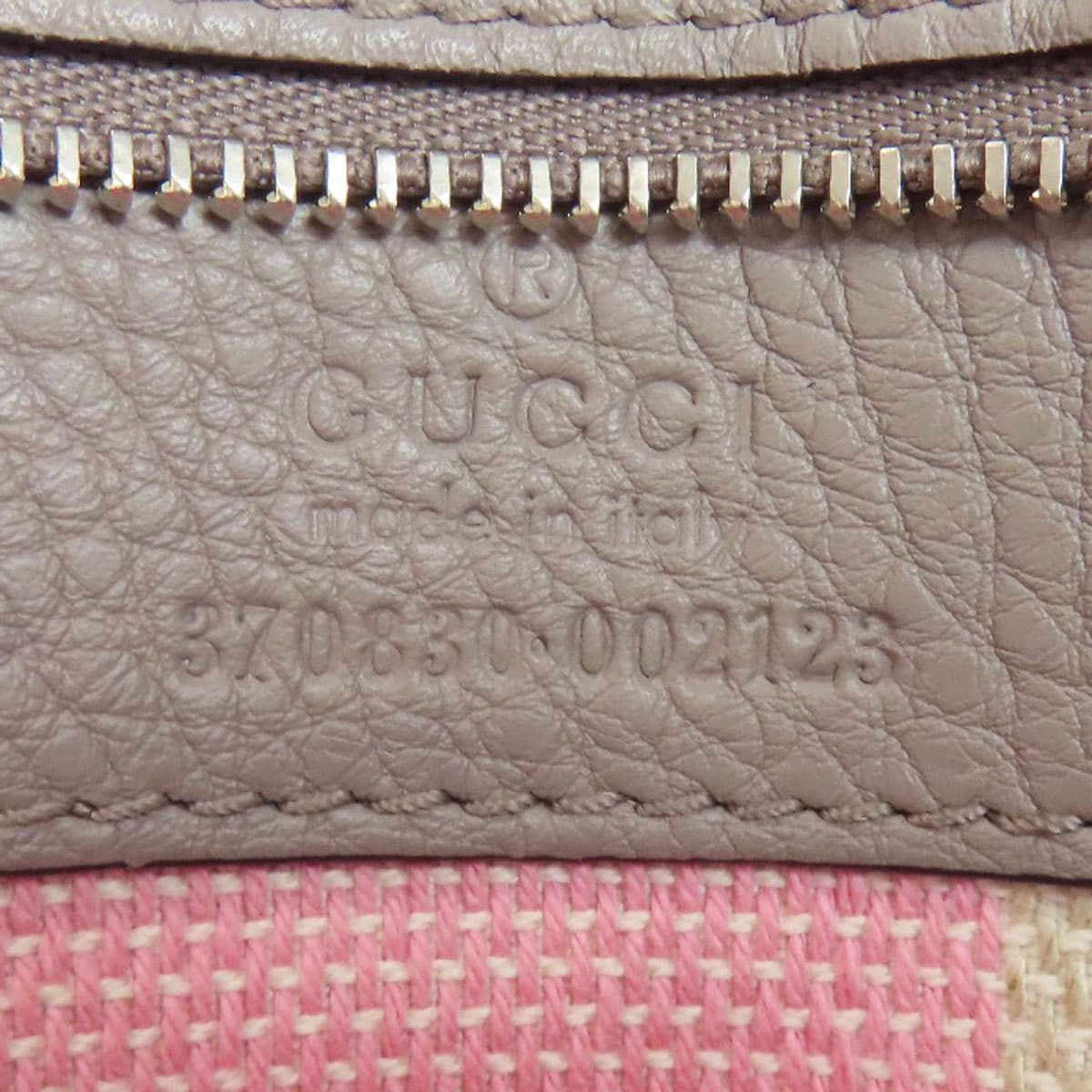 Gucci 370830 Bamboo Daily 2WAY Handbag Leather Ladies [Used] [GUCCI] 370830 6