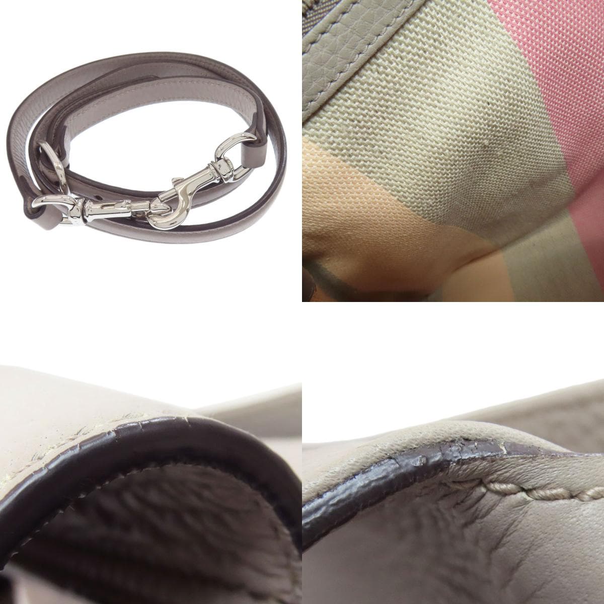 Gucci 370830 Bamboo Daily 2WAY Handbag Leather Ladies [Used] [GUCCI] 370830 7