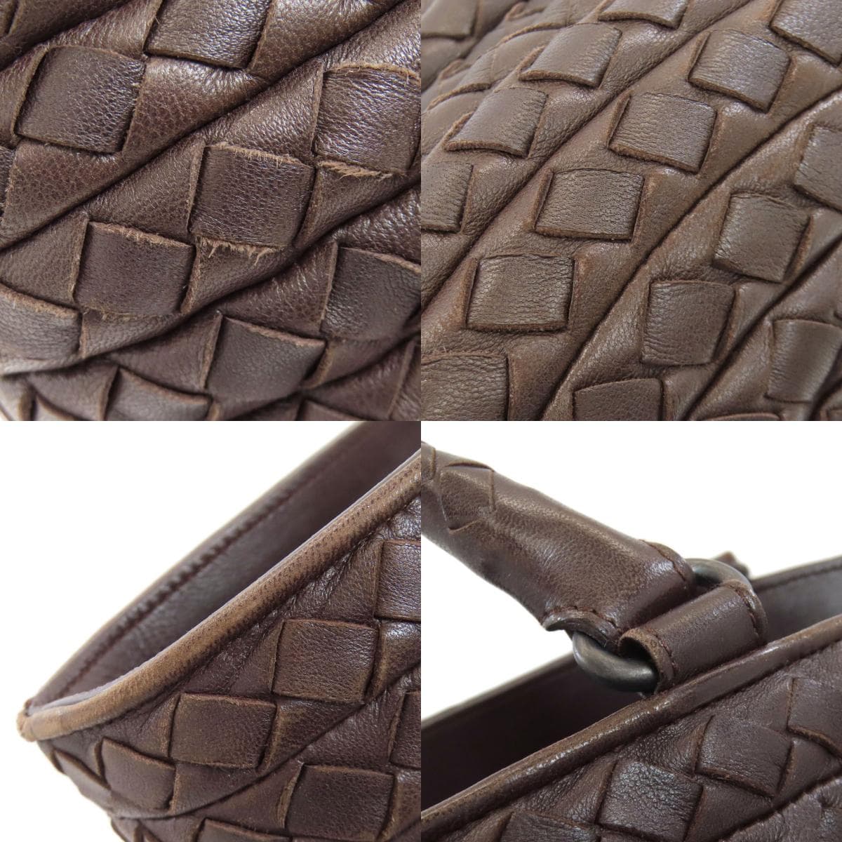 Bottega Veneta Intrecciato Handbag Calf Leather for Women [Used] [BOTTEGA VENETA] 8