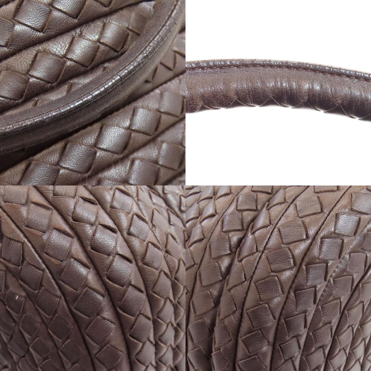 Bottega Veneta Intrecciato Handbag Calf Leather for Women [Used] [BOTTEGA VENETA] 9