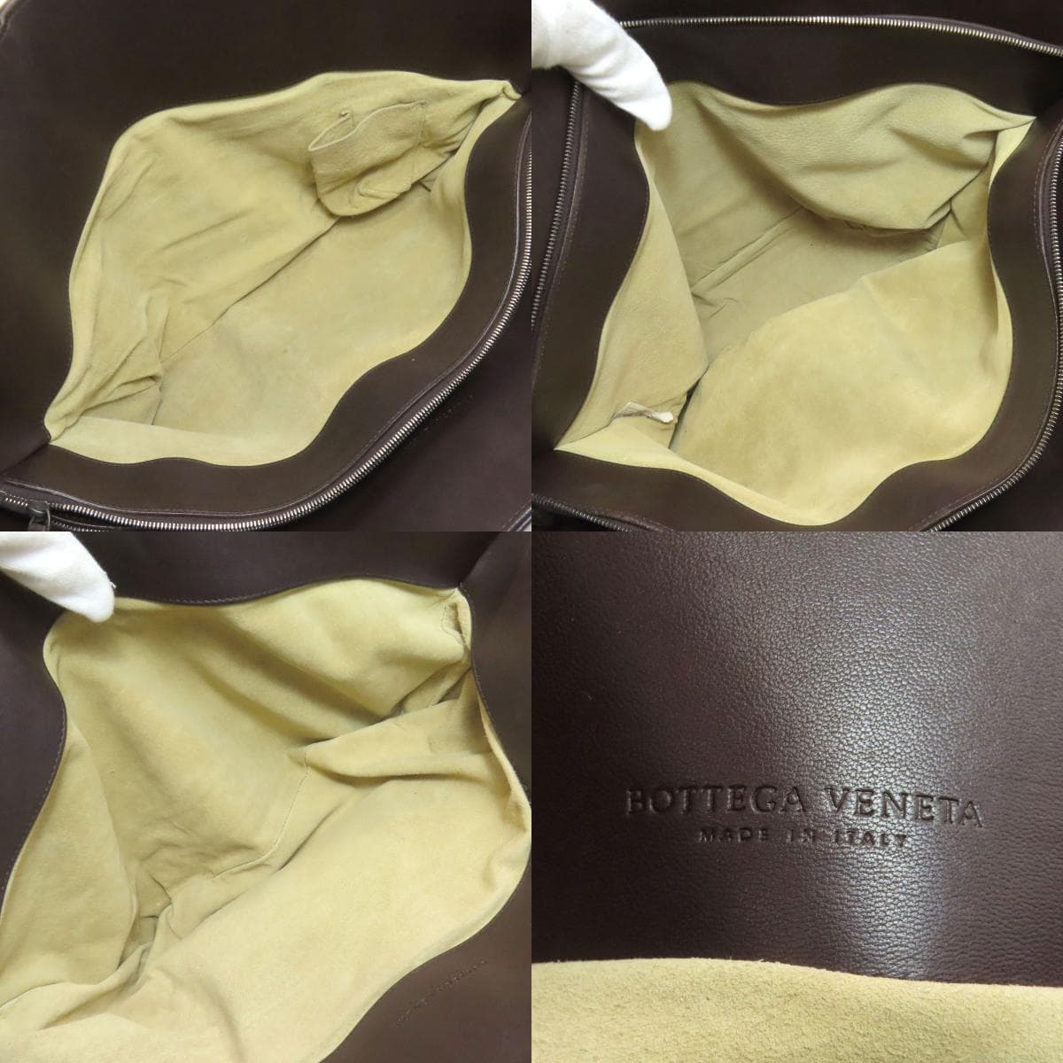 Bottega Veneta Intrecciato Handbag Calf Leather for Women [Used] [BOTTEGA VENETA] 5