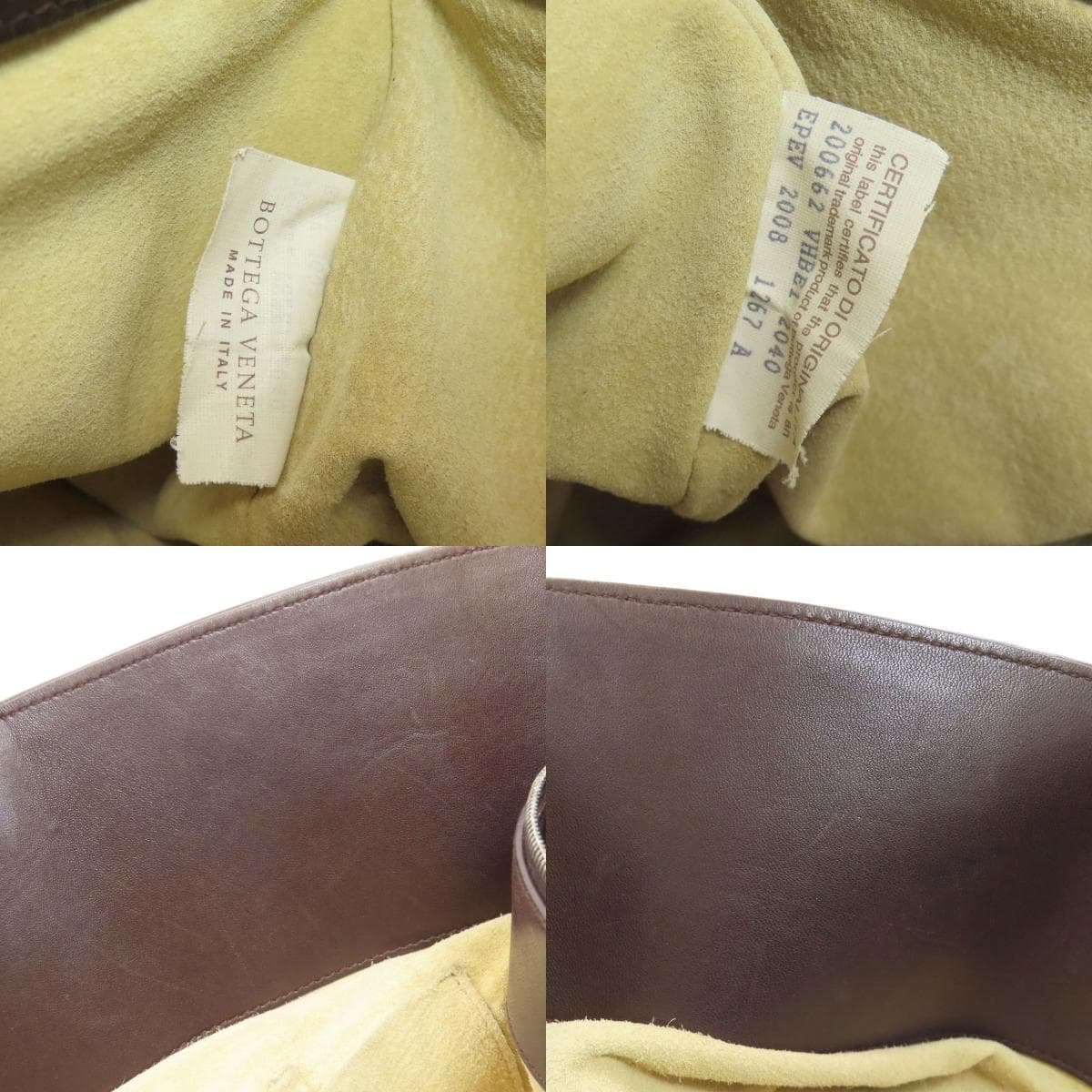 Bottega Veneta Intrecciato Handbag Calf Leather for Women [Used] [BOTTEGA VENETA] 6