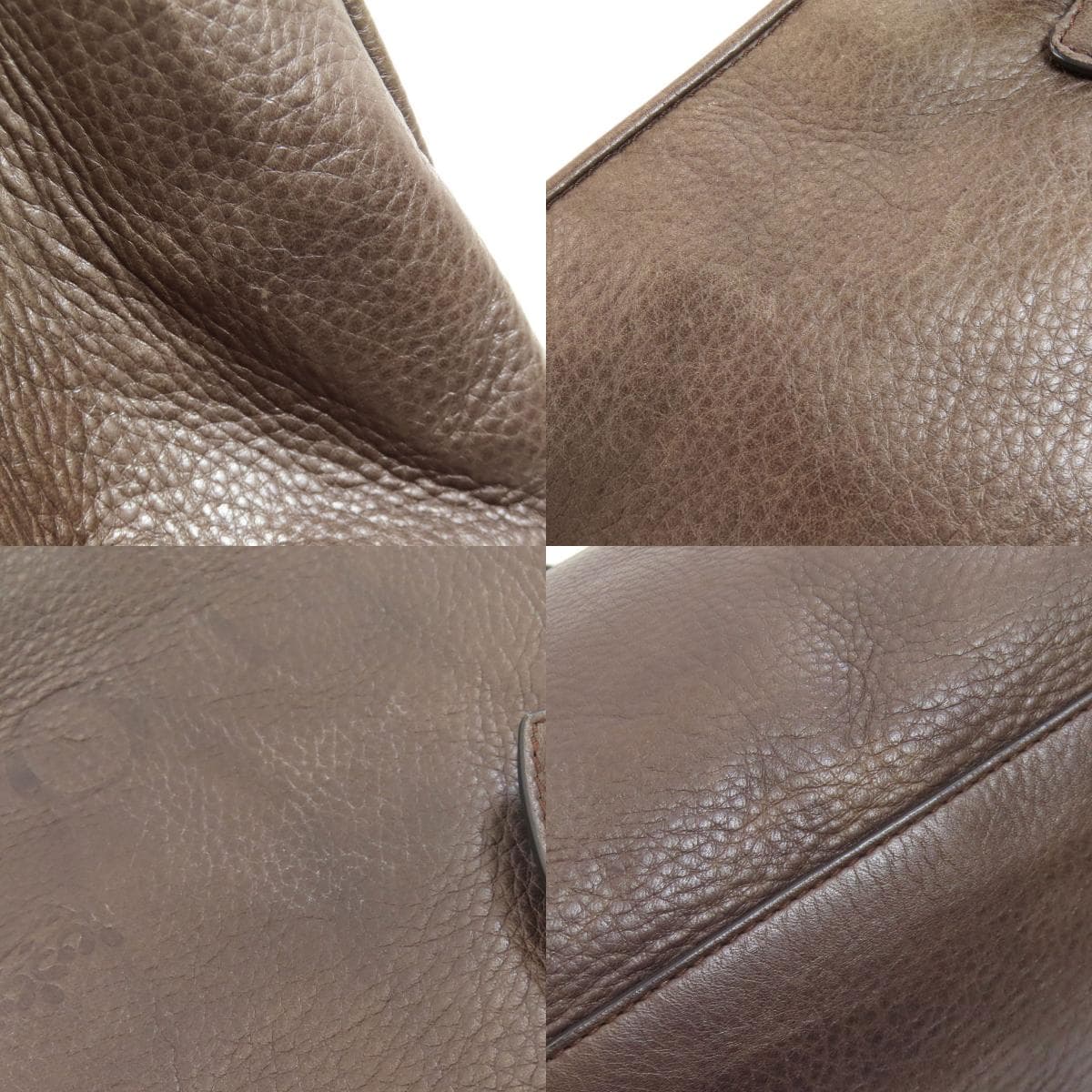 Loewe Logo Tote Bag Leather Women's [Used] [LOEWE] 8